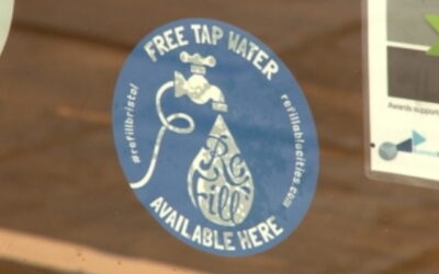 Flask mob launches City to Sea’s free tapwater campaign